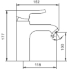 Смеситель Loffrey LF81034