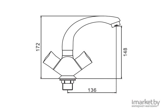 Смеситель Loffrey LF81287