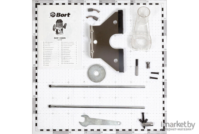 Вертикальный фрезер Bort BOF-1080N