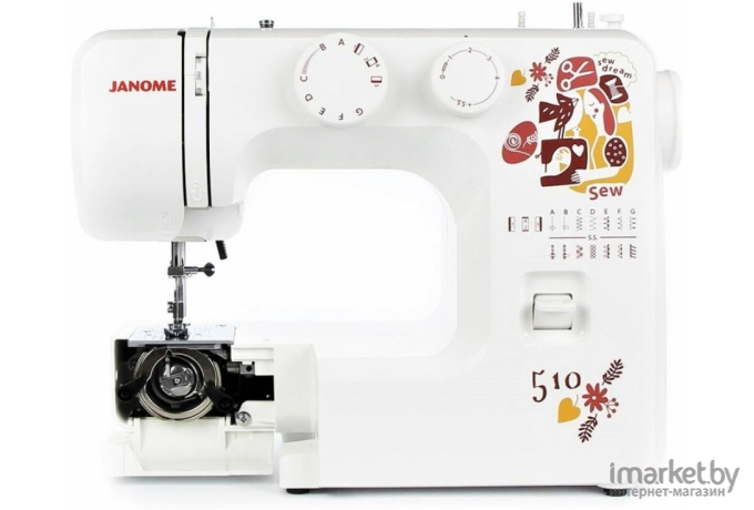 Швейная машина Janome SewDreams 510