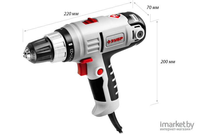 Дрель-шуруповерт Зубр ЗСШ-300-2