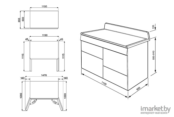 Кухонная плита Smeg TR4110IP