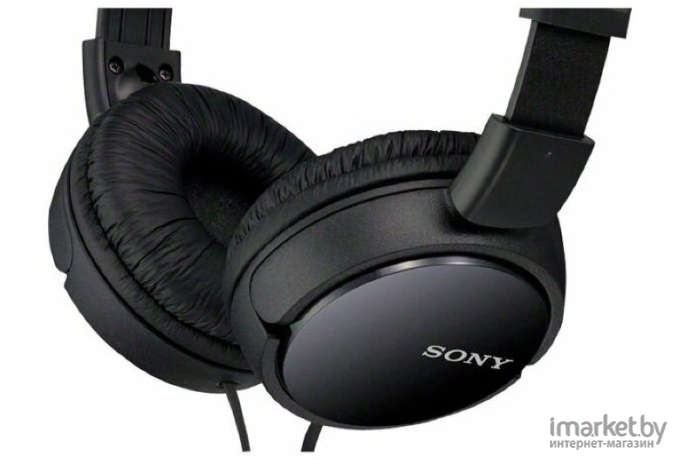 Наушники с микрофоном Sony MDR-ZX110AP (черный)