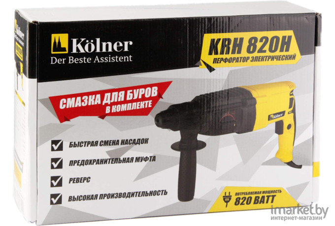 Перфоратор Kolner KRH 820H