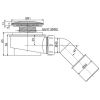 Сифон Alcaplast A471CR-60