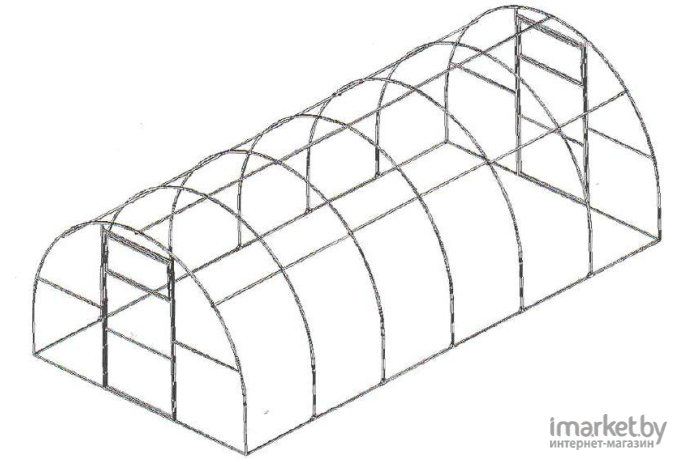 Теплица Слава Стандарт 8м