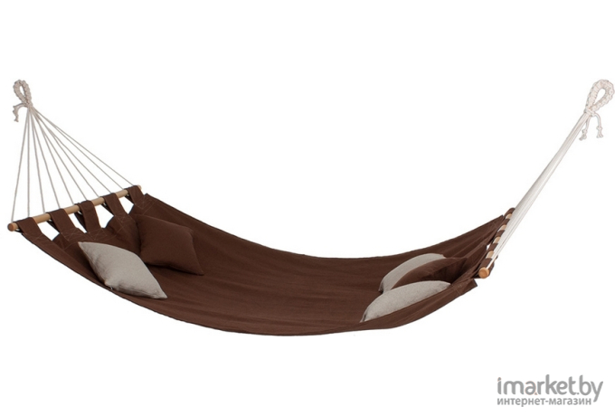 Подвесной гамак Гамак-Бай с брусками шоколадный [SB930DP]