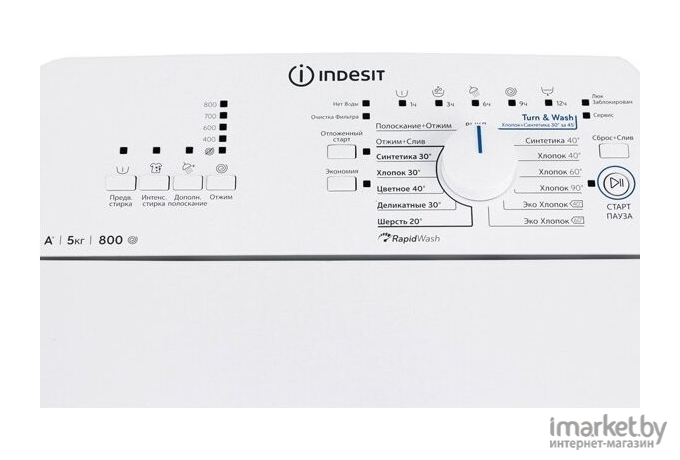 Стиральная машина Indesit BTW A5851 BY