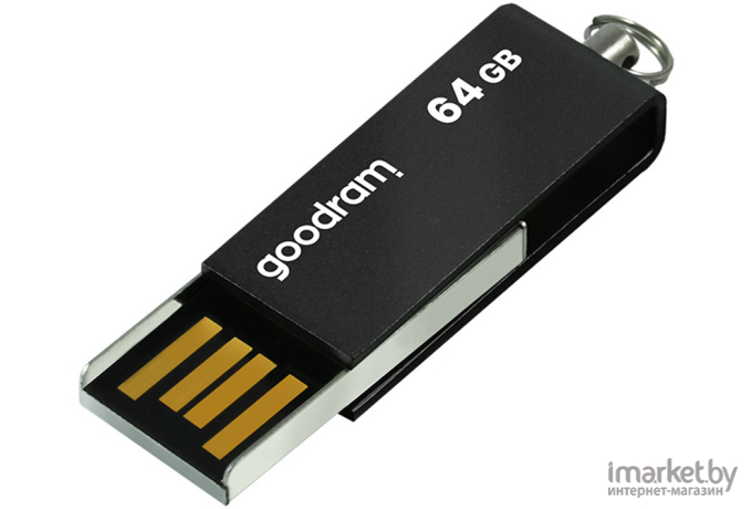 USB Flash GOODRAM UCU2 64GB (черный) [UCU2-0640K0R11]