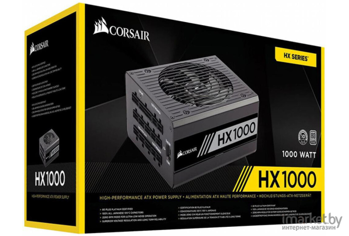 Блок питания Corsair HX1000 [CP-9020139-EU]