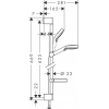 Душевой гарнитур Hansgrohe Crometta Vario [26553400]