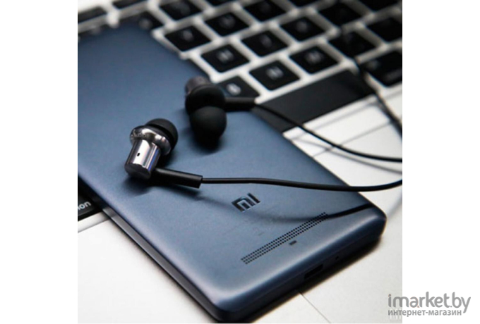 Наушники с микрофоном Xiaomi Mi In-Ear Headphones Pro HD Silver [ZBW4369TY]