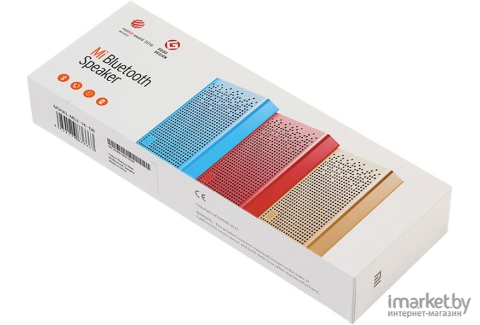 Беспроводная колонка Xiaomi Mi Bluetooth Speaker красный [QBH4105GL]