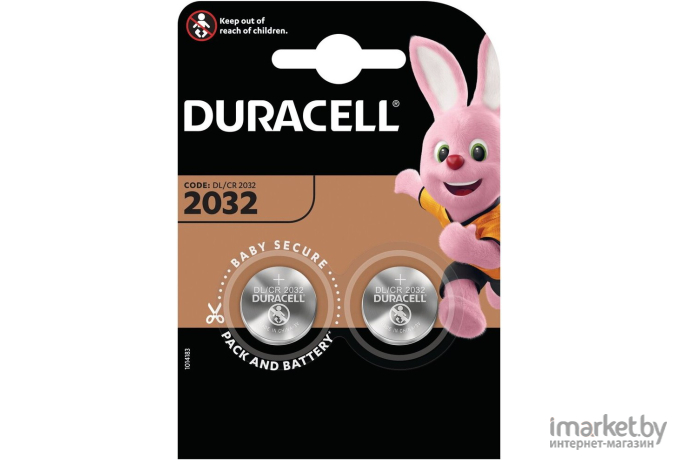 Батарейки DURACELL 2032