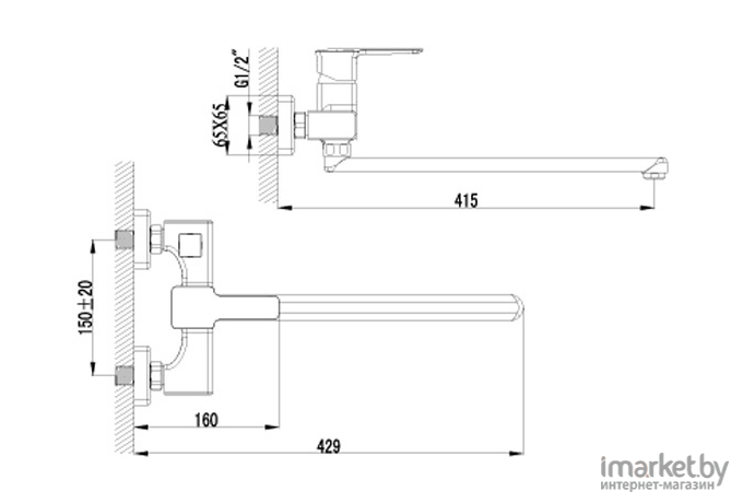 Смеситель Lemark BASIS LM3617C