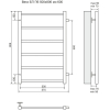 Полотенцесушитель TERMINUS Вега П6 (500х806)