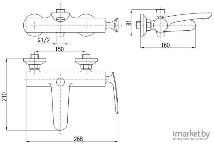 Смеситель Slezak RAV Тигрис TG154.5