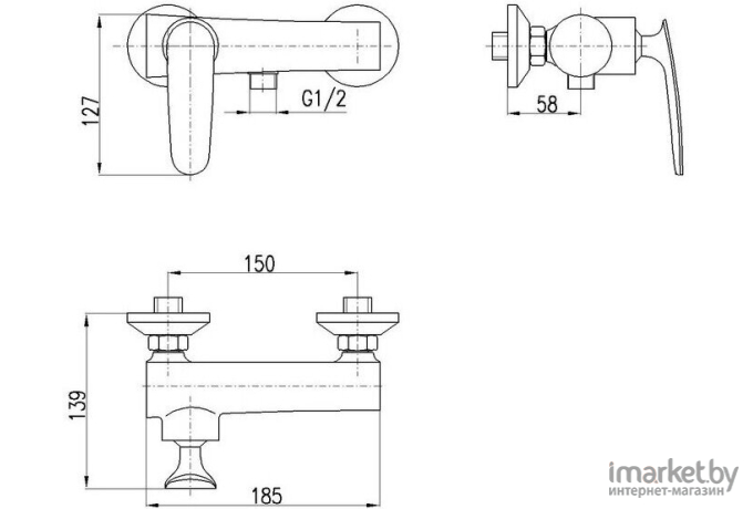 Смеситель Slezak RAV Тигрис TG181.5