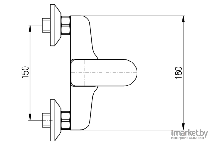 Смеситель Slezak RAV Юкон YU180.5CB (белый/хром)