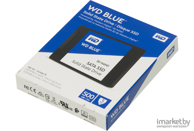 SSD WD Blue 3D NAND 500GB WDS500G2B0A