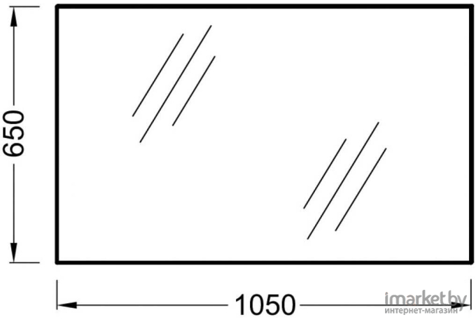 Jacob Delafon Зеркало Odeon Up [EB1084-NF]
