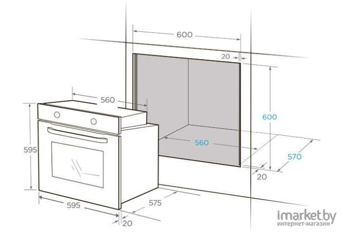 Духовой шкаф Midea MO78100 CGI