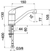 Смеситель Armatura Jaspis 542-915-00