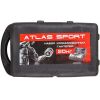 Набор Гантели хромированные Atlas Sport 2x10 кг в чемодане (посадочный 26 мм)