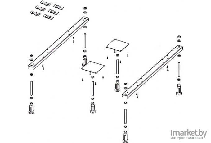 Ножки для ванны Riho Special Plus POOTSET07