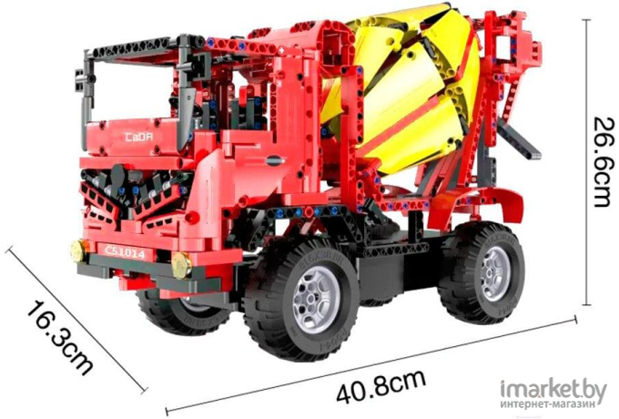 Конструктор CaDa Бетономешалка C51014W на радиоуправлении