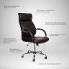 Кресло офисное AksHome Alexander Chrome Eco черный бриллиант