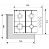 Варочная панель LEX GVS 644-1 IX