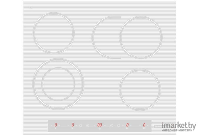 Варочная панель Zigmund & Shtain CNS 259.60 WX