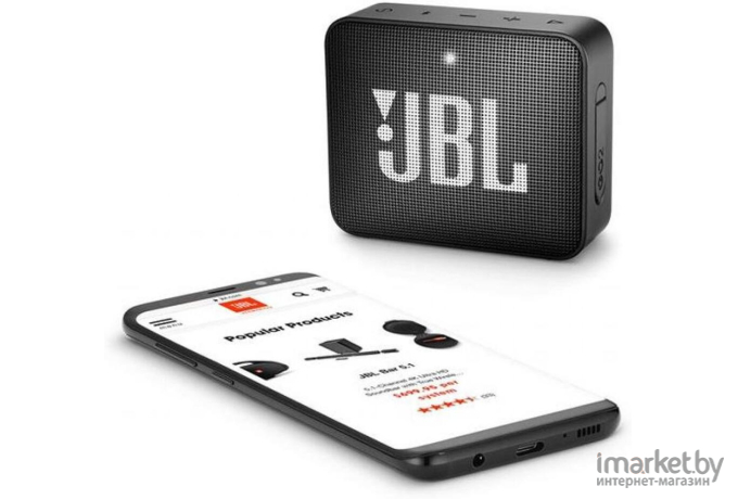 Беспроводная колонка JBL Go 2 (черный)