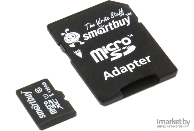 Карта памяти Smart Buy microSDXC Class 10 128GB [SB128GBSDCL10-01]
