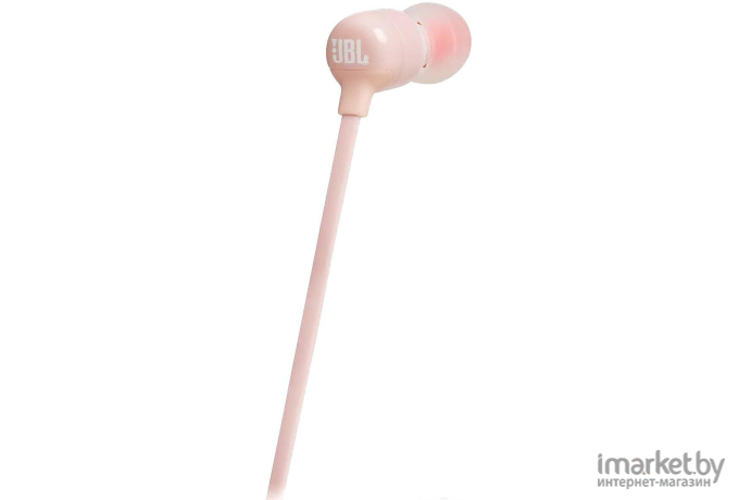 Наушники с микрофоном JBL T110BT (розовый)