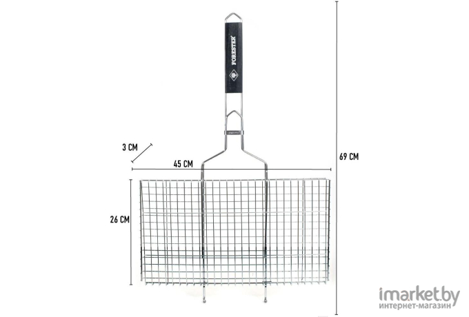 Решетка для гриля Forester BQ-N02