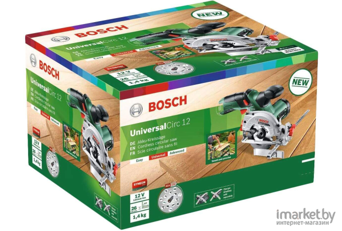 Дисковая пила Bosch UniversalCirc 12 (0.603.3C7.003)
