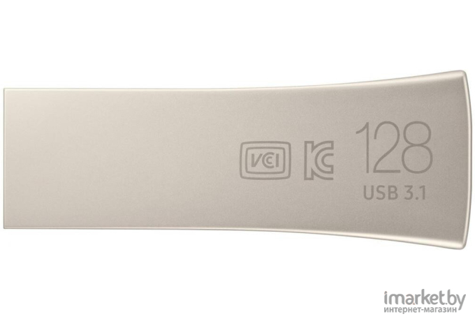 USB Flash Samsung BAR Plus 128GB (серебристый)