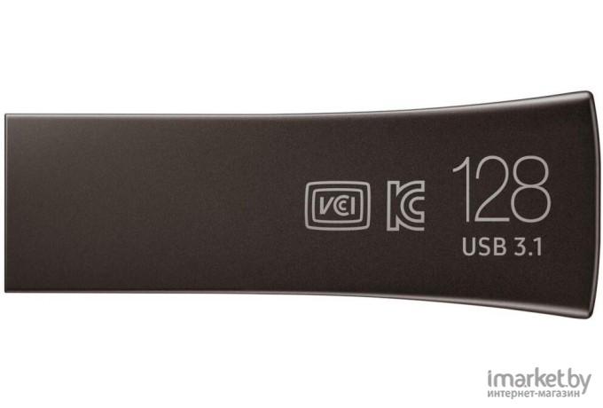 USB Flash Samsung BAR Plus 128GB (титан)