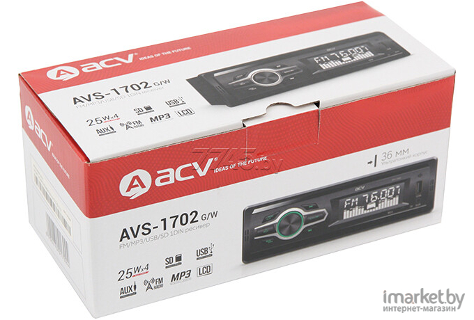 USB-магнитола ACV AVS-1702G