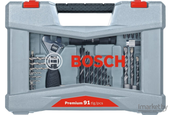 Набор оснастки Bosch 2608P00235 (91 предмет)