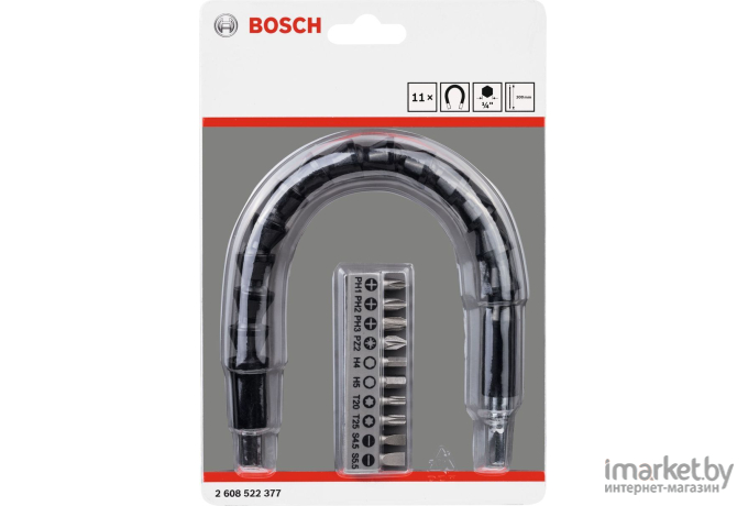 Набор бит Bosch 2608522377 (11 предметов)