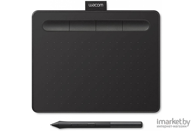 Графический планшет Wacom Intuos Basic Small CTL-4100K-N (черный)