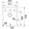 Кухонная мойка Franke SID 610-40  3,5 , цвет оникс, стоп-вентиль, скрытый перелив, сифон в комплекте [114.0489.202]
