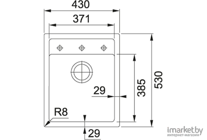Кухонная мойка Franke SID 610-40  3,5 , цвет оникс, стоп-вентиль, скрытый перелив, сифон в комплекте [114.0489.202]