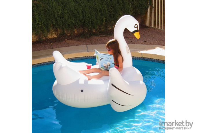Игрушка для плавания Intex Белый лебедь 57557