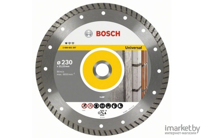 Отрезной круг Bosch 2.608.602.394