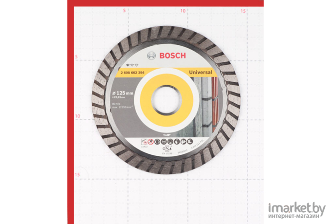 Отрезной круг Bosch 2.608.602.394