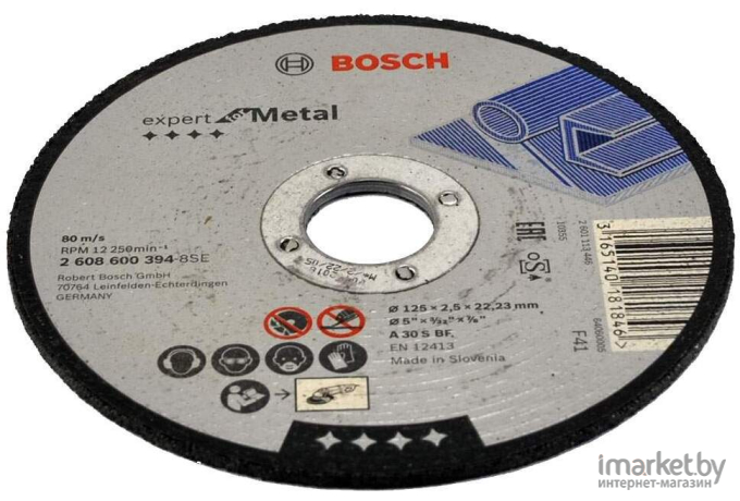 Отрезной круг Bosch 2.608.600.394